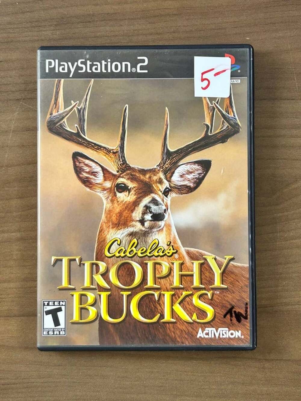 Cabela's Trophy Bucks Sony PlayStation 2 PS2 2007 CIB Disc Manual Case
